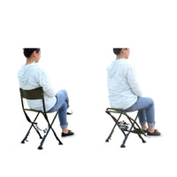 High-Strength Iron Portable Folding Fishing Chair for Outdoor Wild Fishing