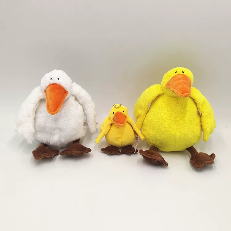 Cute Duck Plush Toy Stuffed Animal Doll for Kids and Girls