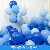 50-Piece Matte & Metallic Balloon Set with Pump & Ribbon for Parties and Decorations