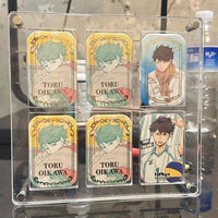 Acrylic Rectangular Badge Display Frame for Collectibles