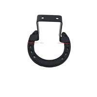 Wall-Mounted Iron Hat Display Rack for Home Organization