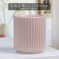 Modern Minimalist Ceramic Planter Pot Set for Succulents Orchids Cacti