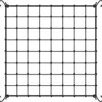 Elastic Trellis Netting with Hooks for Grow Tents