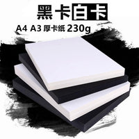 A3/4K White Cardstock for Art and Craft Projects, Thick Drawing Paper for Kids and Students