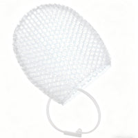 TPU Honeycomb Exfoliating Bath Gloves for Men and Women, Easy-Clean Spa Shower Scrubber Set