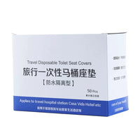 Disposable Toilet Seat Covers for Travel, Waterproof and Hygienic