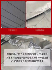 Thickened Waterproof Sunshade Canopy Top Cover for Outdoor Events