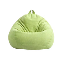 Bean Bag Sofa Cover for Living Room Balcony, Soft Fabric Teardrop Design