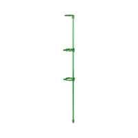 Plant Support Stakes with Clips for Garden Flowers and Stems, Fiberglass and Plastic
