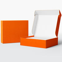 Colored Extra Hard Small Express Box for Clothes Socks Underwear Packaging - Three-Layer Double-Sided Airplane Box Paper Box