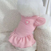Pet Dog Cat Princess Dress for Small to Medium Breeds - Sweetheart Design Spring/Summer Apparel