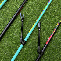 Carbon Fiber Fishing Rod Holder & Landing Net Pole with Rear Mount, Telescopic