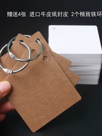 Perforated Blank Flashcards for DIY Projects, Word Cards, Math Practice, and Inspirational Messages