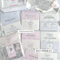 Ins Style Foldable Card Topper for Idol Photocards and Gift Packaging