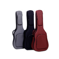 Waterproof Acoustic Electric Guitar Gig Bag with 20mm Padding, Double Shoulder Straps
