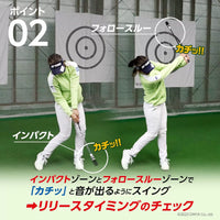 DAIYA Golf Swing Trainer Adjustable Speed Rhythm Release Practice Stick