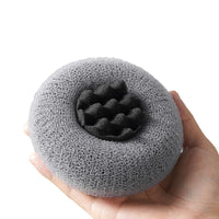 Sunflower Suction Cup Bath Sponge for Men - Exfoliating Back Scrubber & Massager