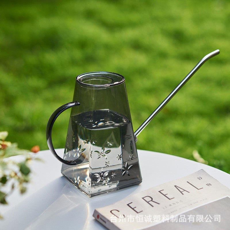 Stainless Steel Long Spout Watering Can for Indoor Outdoor Plants