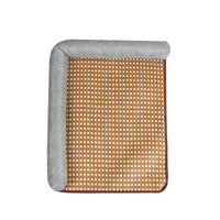 Pet Cooling Mat for Dogs and Cats, Summer Sleeping Pad, Rattan Mat for Kennels and Floors