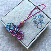 Handmade Chinese Knot Tassel Pendant for DIY Crafts and Decorations