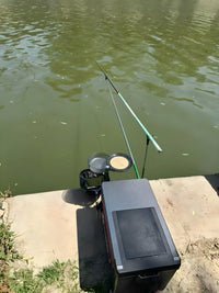 Fishing Box Accessories Set: Aluminum Alloy Rod Holder, Bait Tray, Keepnet Holder, and Umbrella Stand