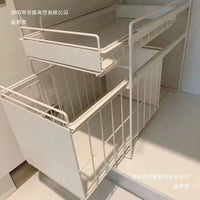 Multi-layer Pull-out Storage Rack for Under Sink Kitchen Organization