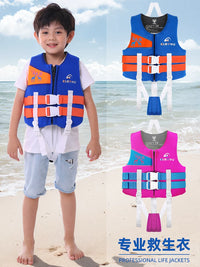 Kids' Swim Vest for Learning to Swim, Professional Anti-Drowning Life Jacket with High Buoyancy for Beach and Travel