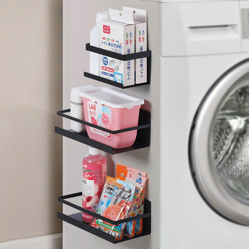 Magnetic Laundry Room Storage Rack for Washing Machine Side