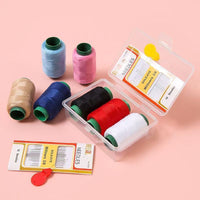 Portable Mini Sewing Kit with Thread, Needles, and Tools for Home, Dorm, and Travel