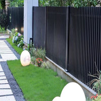 New Chinese Style Aluminum Alloy Balcony Guardrail Villa Courtyard Fence