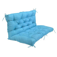 Outdoor Waterproof Double Swing Chair Cushion Thickened Patio Balcony Hammock Seat Pad