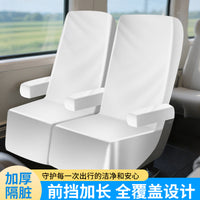 Disposable Non-Woven Seat Cover for Travel - Train, Plane, Car - Portable & Hygienic
