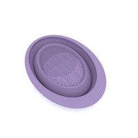 Silicone Foldable Makeup Brush Cleaning Mat with Suction Cups