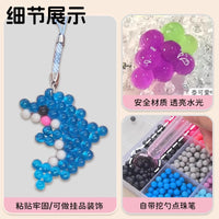 Glow-in-the-Dark Magic Fuse Beads Kit for Kids, DIY Educational Craft Toy