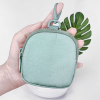 Mini Nylon Travel Storage Bag for Earphones, Data Cables, and Small Electronics