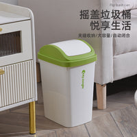 Slim Gap Trash Can with Lid for Home Bathroom Living Room