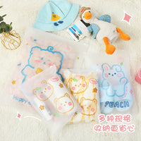Cartoon EVA Travel Storage Bags for Clothes and Shoes