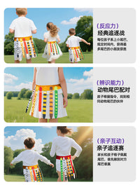 Tail-Pulling Game Belt for Kids and Adults - Sensory Training Outdoor Activity Prop