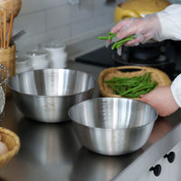 304 Stainless Steel Kitchen Colander Basin with Drain Basket for Washing Rice and Vegetables