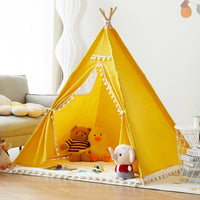 Kids Indoor Play Tent, Indian Teepee Princess Castle for Boys and Girls, Baby Play House Toy