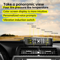 TY01 Solar-Powered Wireless TPMS with High-Precision Tire Pressure Monitoring