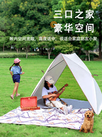Pop-Up Beach Tent Automatic Portable Sun Shelter for 2-3 People