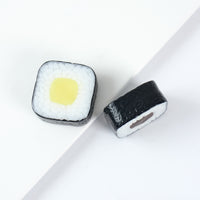 Realistic Japanese Sushi Rice Ball Keychain Pendant Food Model Toy