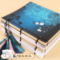 Vintage Chinese Style Thread-Bound Notebook Journal Planner
