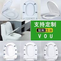 Heavy-Duty Toilet Seat with Soft Close, Unbreakable Design