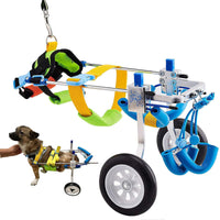 Pet Dog Wheelchair for Hind Leg Rehabilitation - Corgi Mobility Aid Cart