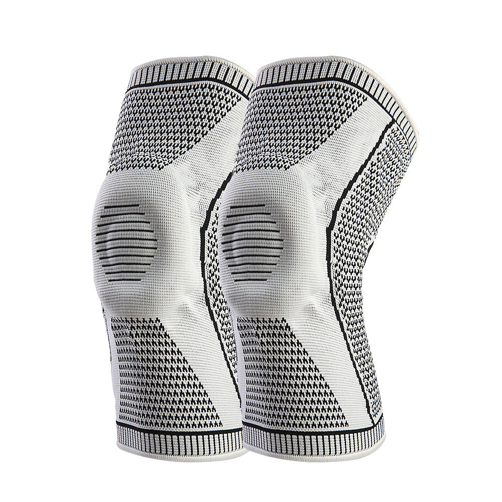 Sports Spring Silicone Knee Brace for Running Cycling Dance Patella Protection