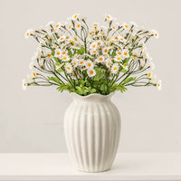 European Style Ceramic Rose Flower Vase for Living Room Dining Table Decor