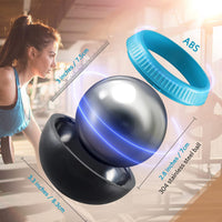 Stainless Steel Massage Ball Roller for Muscle Relief and Cold/Hot Therapy