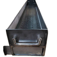 Heavy-Duty 2.75mm Thick Welded BBQ Grill for Outdoor Commercial & Home Use, Charcoal Roasting Stove